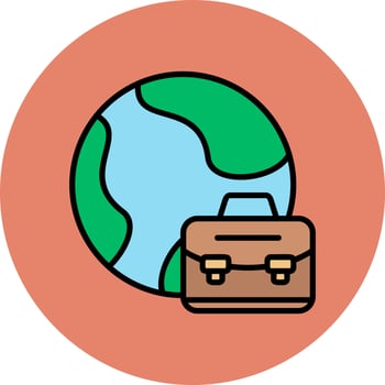 Worldwide Vector Icon