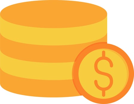 Coins Vector Icon
