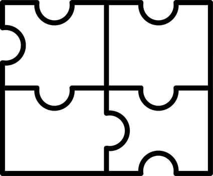 Puzzle Vector Icon