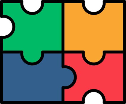 Puzzle Vector Icon
