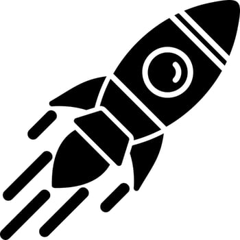 Rocket Vector Icon