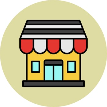 Grocery Store Vector Icon