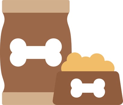 Pet Food Vector Icon