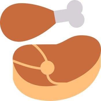 Meat Vector Icon