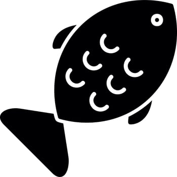 Seafood Vector Icon