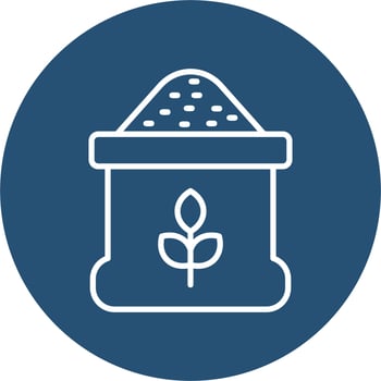 Wheat Flour Vector Icon