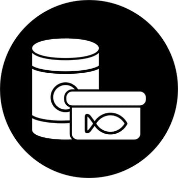 Canned Food Vector Icon