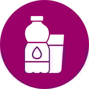 Water Bottle Vector Icon