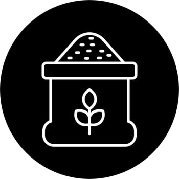 Wheat Flour Vector Icon