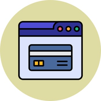 Online Payment Vector Icon