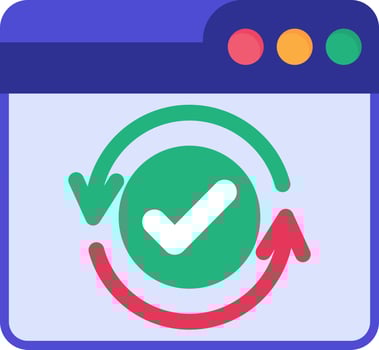 Web Update Vector Icon