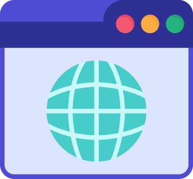 Web World Wide Vector Icon