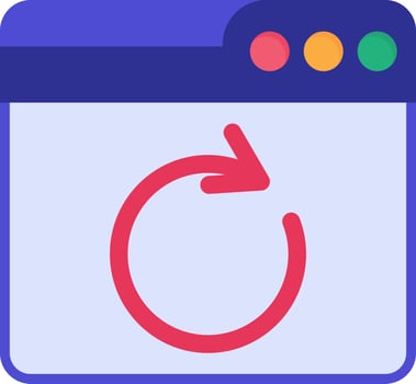 Web Reload Vector Icon