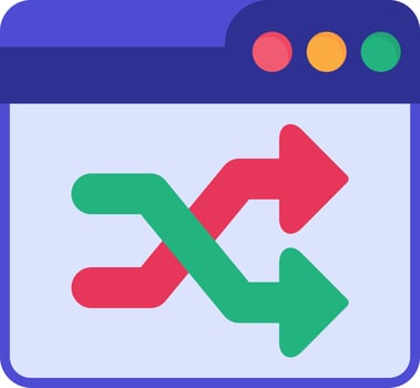 Web Random Vector Icon