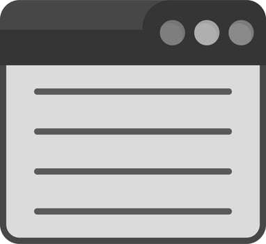 Web Site Vector Icon