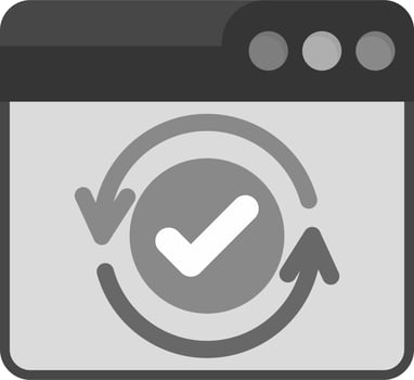 Web Update Vector Icon