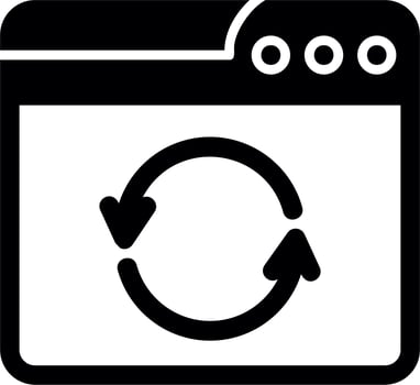 Web Refresh Vector Icon