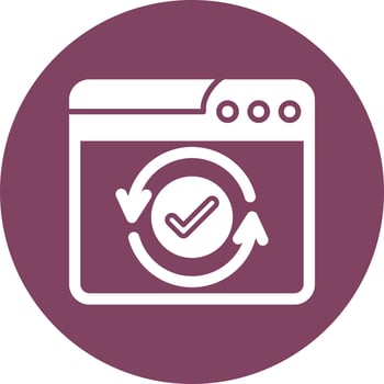 Web Update Vector Icon