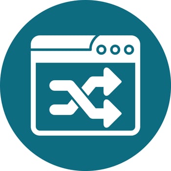 Web Random Vector Icon
