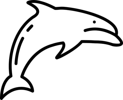 Dolphin Vector Icon