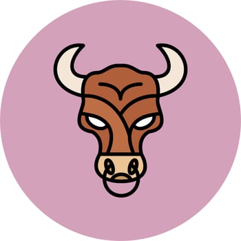 Bull Vector Icon