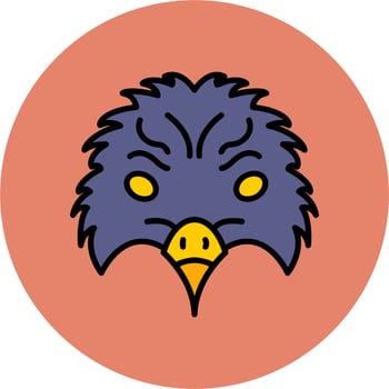 Hawk Vector Icon