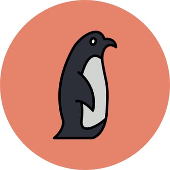 Penguin Vector Icon