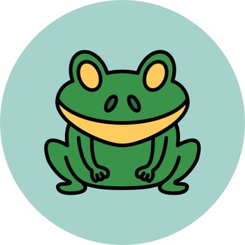 Frog Vector Icon