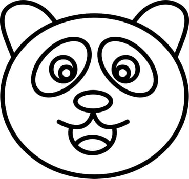 Panda Vector Icon