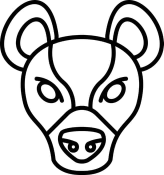 Hyena Vector Icon