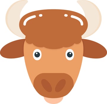 Bison Vector Icon