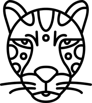 Leopard Vector Icon