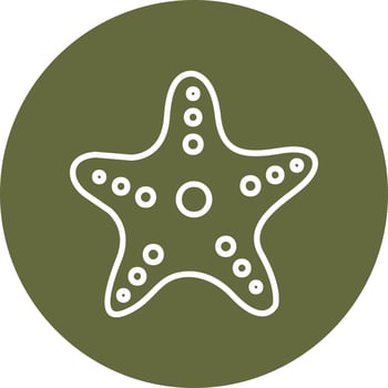 Starfish Vector Icon