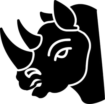 Rhinoceros Vector Icon