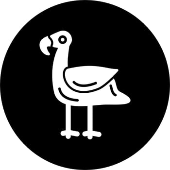 Flamingo Vector Icon