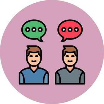 Colleagues Vector Icon