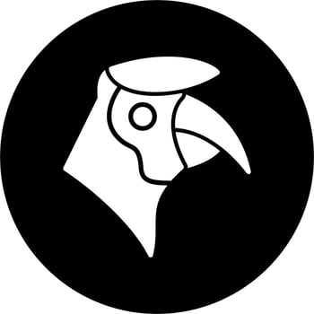 Hornbill Vector Icon