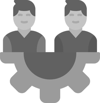 Team Management Vector Icon