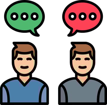 Colleagues Vector Icon
