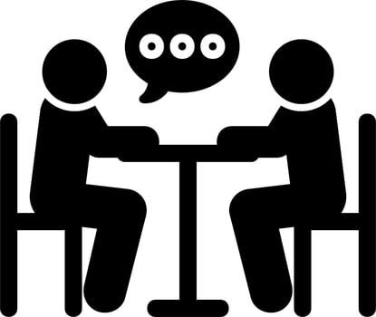 Meeting Vector Icon