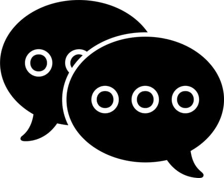Chat Bubble Vector Icon