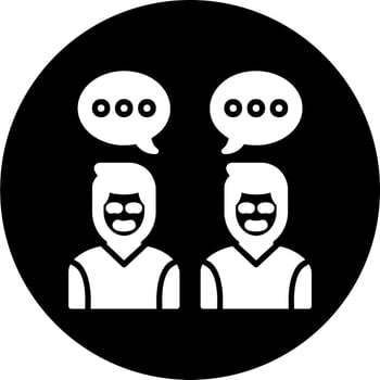 Colleagues Vector Icon
