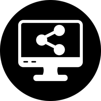 Share Media Vector Icon