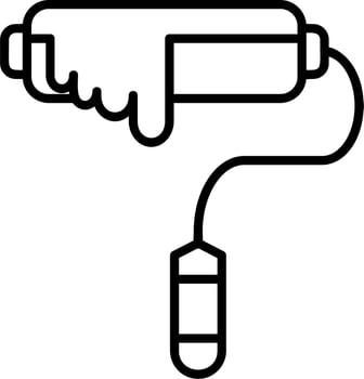 Paint Roll Vector Icon