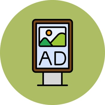 Poster Vector Icon