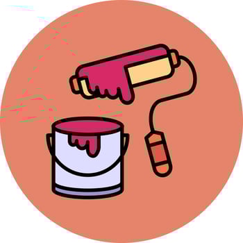 Paint Bucket Vector Icon