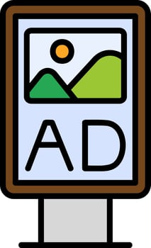 Poster Vector Icon