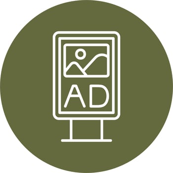 Poster Vector Icon