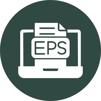 Eps Extension Vector Icon