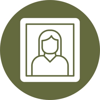 Portrait Vector Icon